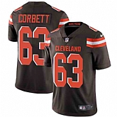 Nike Men & Women & Youth Browns 63 Austin Corbett Brown NFL Vapor Untouchable Limited Jersey,baseball caps,new era cap wholesale,wholesale hats